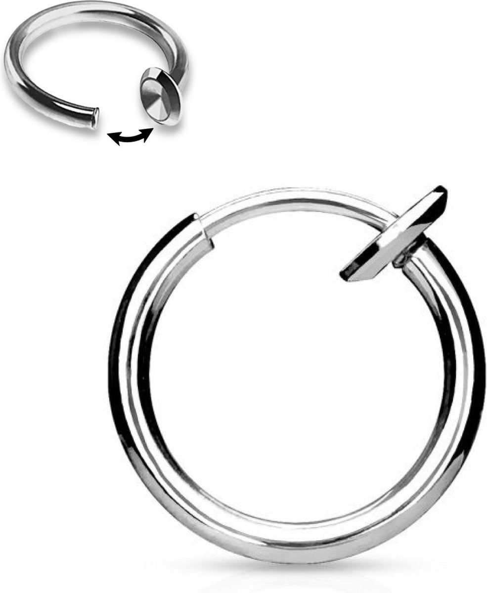 LBB Fake septum - Zilver - Irritatie vrij